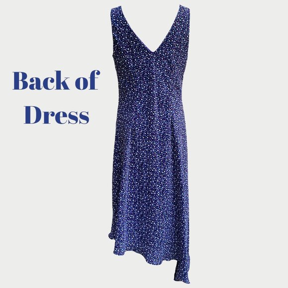 Rabbit Rabbit Rabbit Designs Asymmetrical Hem Polka Dot Mosaic Dress 12 - Picture 4 of 6